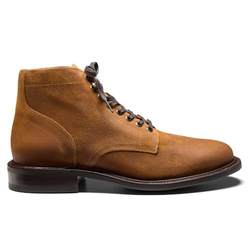 laydown image of Mini Lug Lace Up Boot