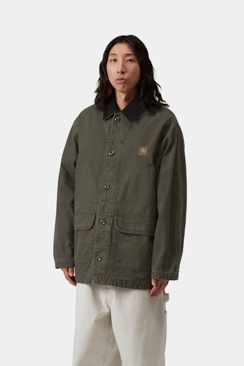 on model image of Prescott Coat
