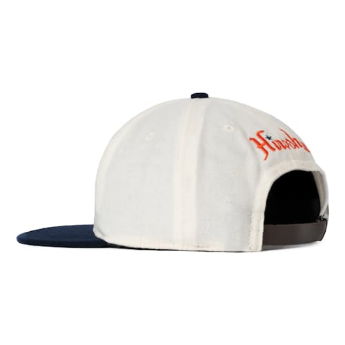 laydown image of Hiroshima Carp Off White Wool Ballcap