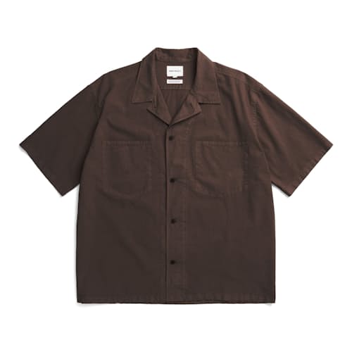 laydown image of Mols Tencel Short Sleeve Shirt