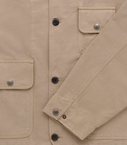 laydown detail image of Catskills Canvas Coat