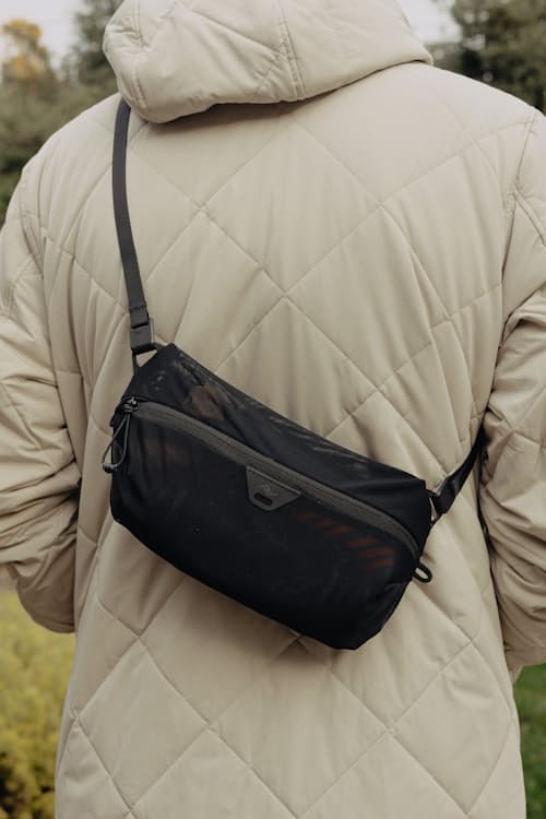 lifestyle image of Ultralight Mesh Packing Cube - XS