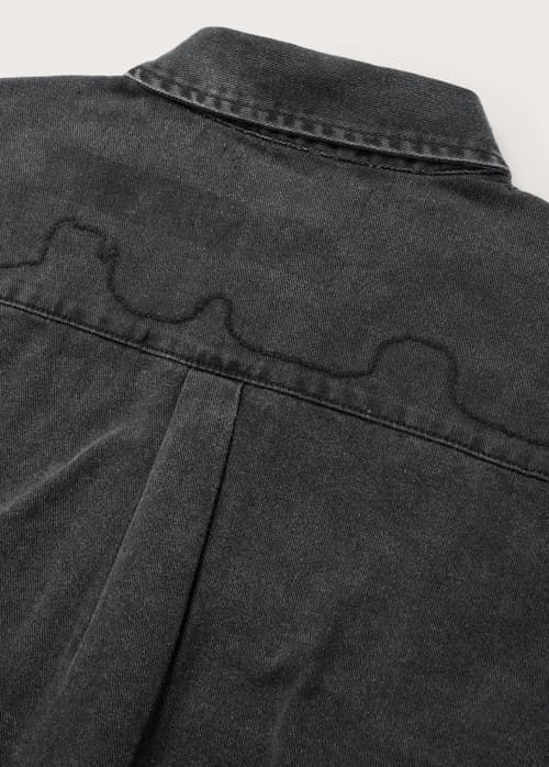 laydown detail image of Denim Button Down Shirt