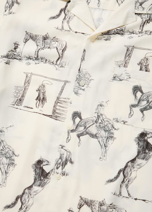 laydown detail image of Western Camp Shirt