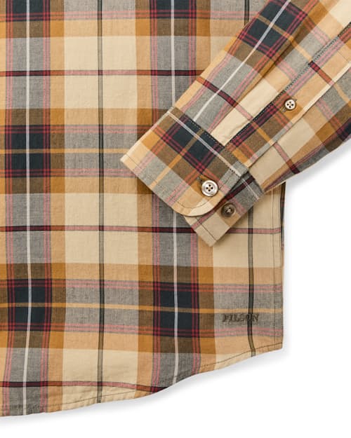 laydown detail image of Long Sleeve Madras Shirt