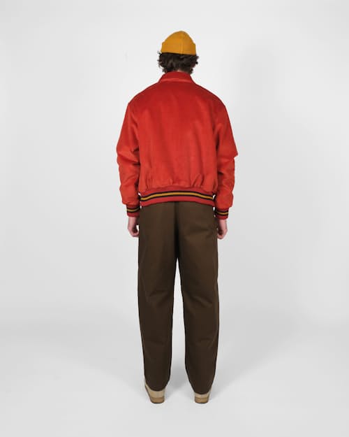 on model image of Corduroy Team Jacket