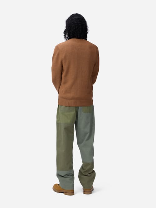 on model image of Classic Boucle Cardigan