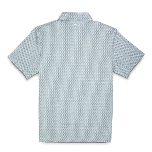 laydown image of Taylor Recycled RG Monogram Polo