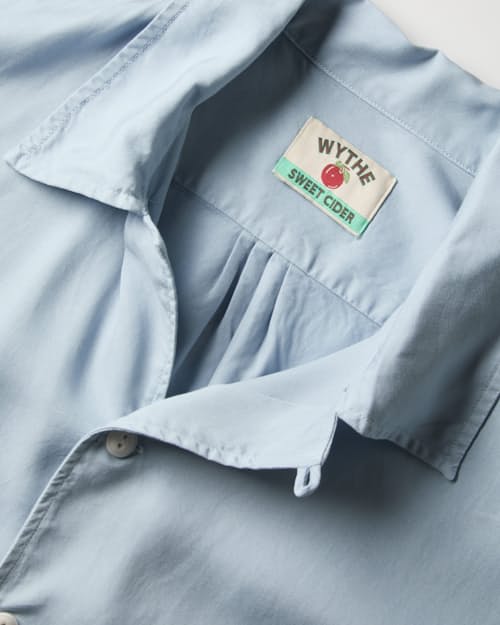 laydown detail image of Tencel Patio Camp Collar Shirt