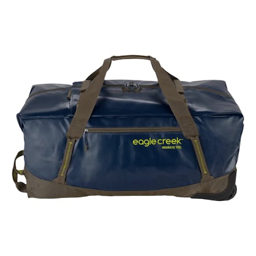 laydown image of Migrate Wheeled Duffel 110L