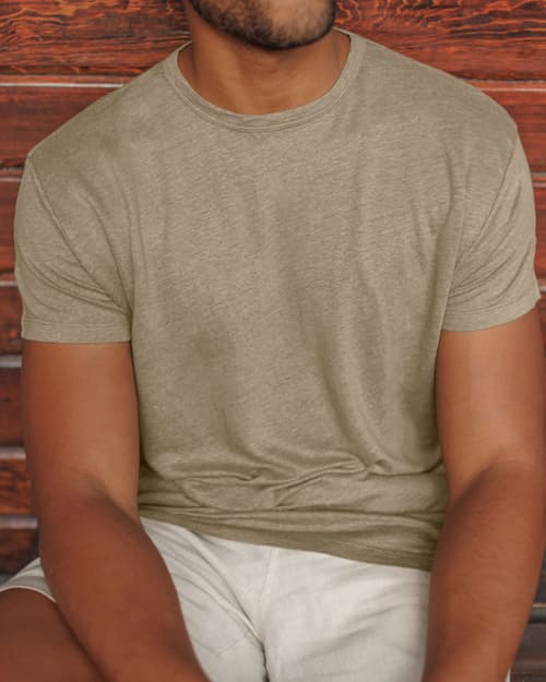 lifestyle image of Sun Linen T-Shirt