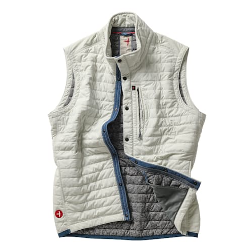 laydown image of Windzip Vest