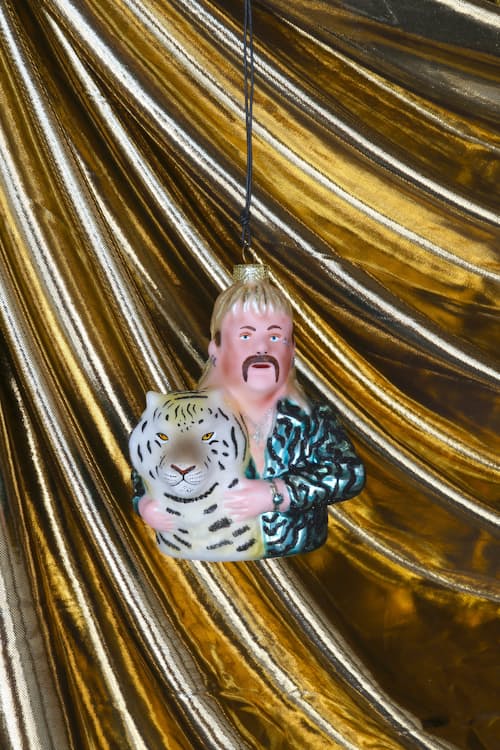 lifestyle image of Tiger King Ornament