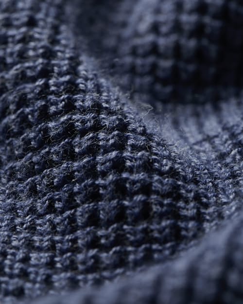 laydown detail image of Cotton Linen Sweater Polo