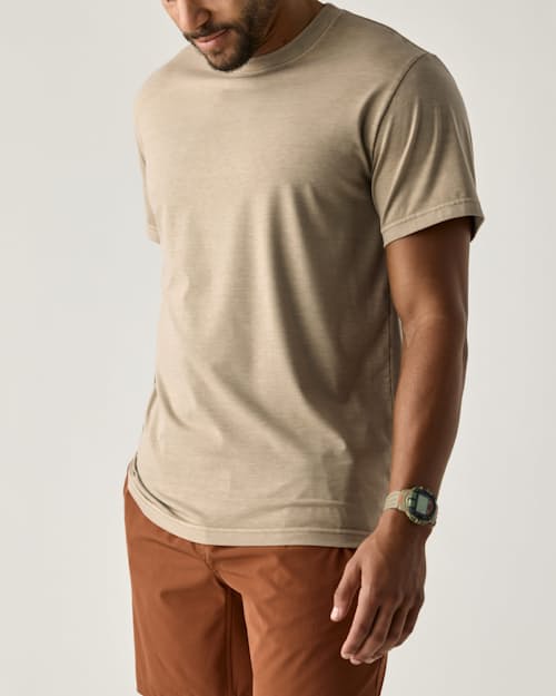 on model image of PatinaTech T-Shirt