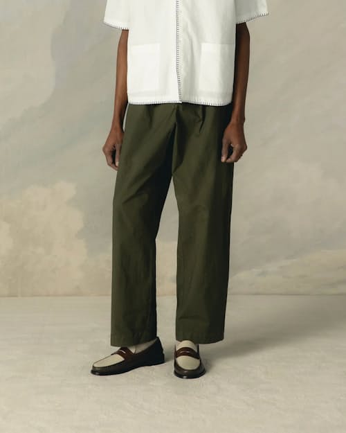 on model image of Vega Penny Loafer
