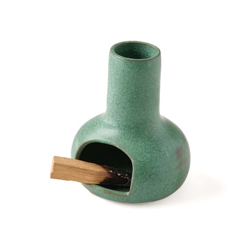 laydown image of Chiminea Incense Burner