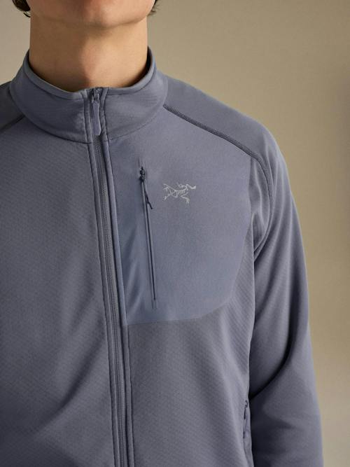 on model image of Delta Jacket