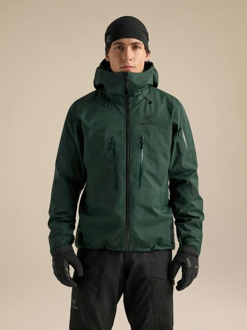 on model image of Alpha SV Jacket