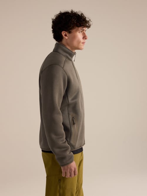 on model image of Covert Cardigan Jacket