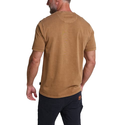 on model image of Trade T-Shirt