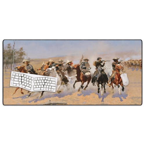 laydown image of Dash Mousepad