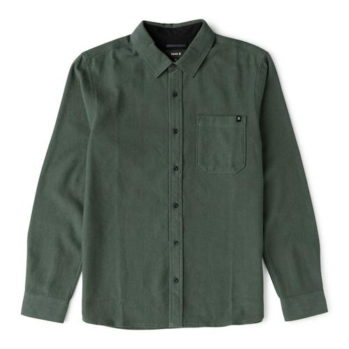 laydown image of Crossroads Flannel Shirt