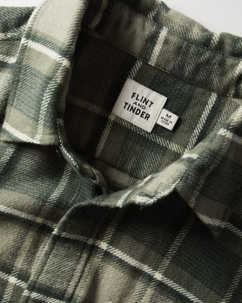 laydown detail image of Flannel Architect Shirt