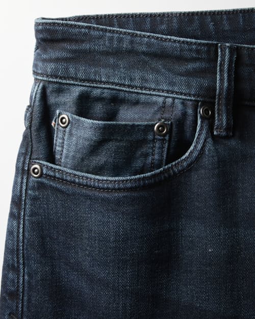laydown detail image of Stretch Selvedge Denim - HB Athletic Straight