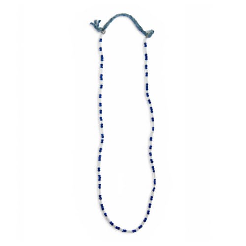 laydown image of Murano Dead Stock Beads Necklace