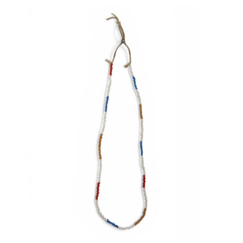 laydown image of Murano Dead Stock Beads Necklace