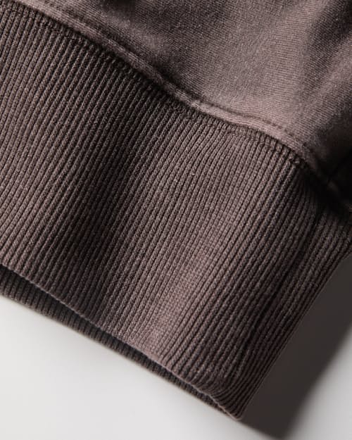 laydown detail image of PatinaTech Crewneck Sweatshirt
