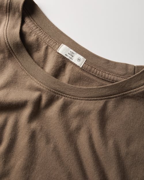 laydown detail image of Vintage Soft Wash Long Sleeve T-Shirt