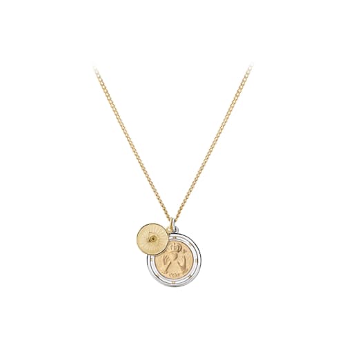 laydown image of Test of Time Pendant Necklave