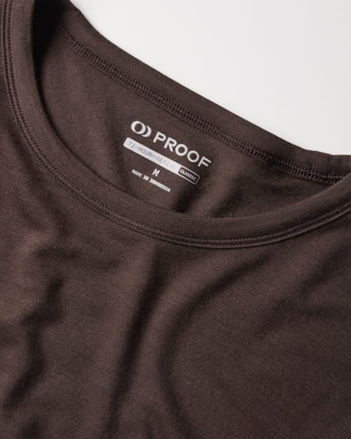 laydown detail image of 72-Hour Merino T-Shirt - Classic Fit