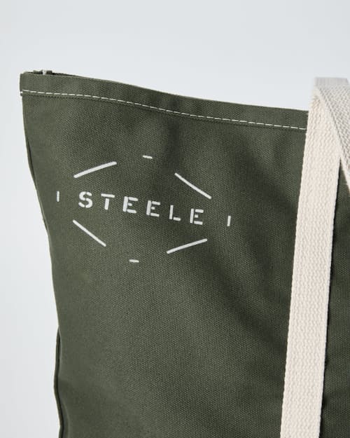 laydown detail image of Medium Canvas Tote