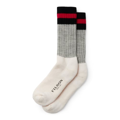 laydown image of 1970's Logger Thermal Socks
