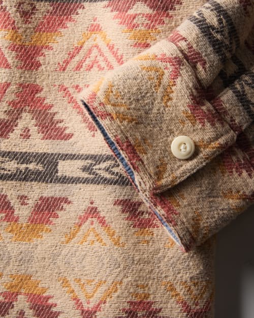 laydown detail image of Lehi Canyon Overshirt