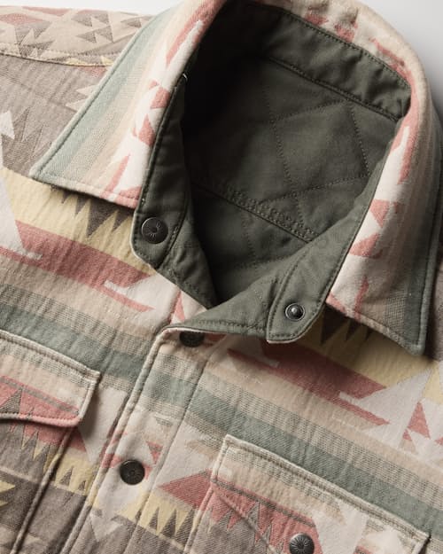 laydown detail image of Thunder Voice Eagle Reversible Bondi Jacket