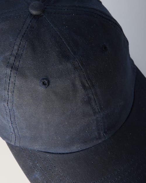 laydown detail image of Waxed Canvas 6-Panel Hat