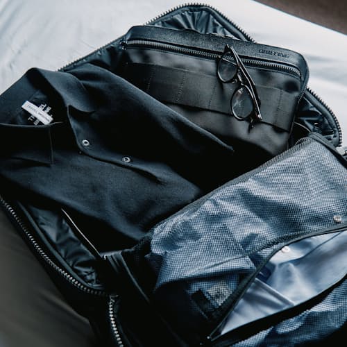 lifestyle image of Fusion 4-Wheel Brief Luggage