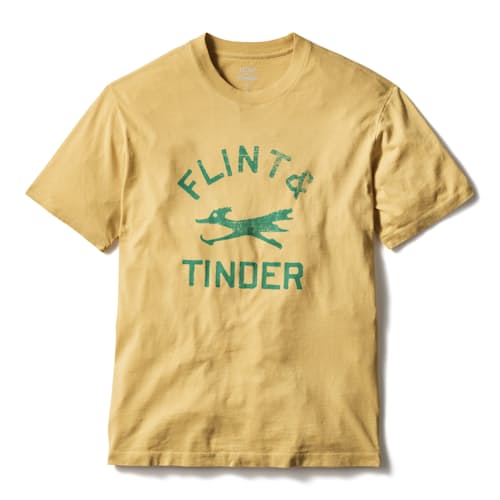 laydown image of Flint and Tinder Graphic T-Shirt
