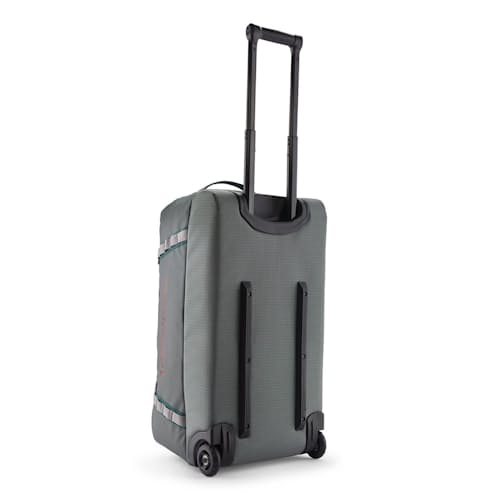 laydown image of Black Hole Wheeled Duffel 70L