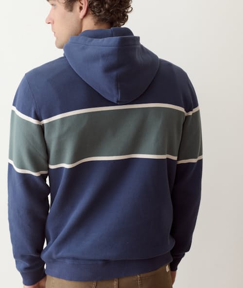on model image of Relaxed Cloud 9 Fleece Hoodie