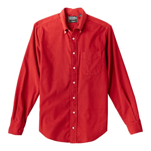 laydown image of Japanese Corduroy Shirt