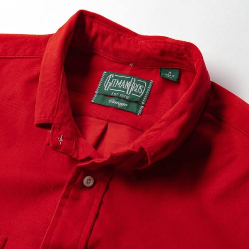 laydown detail image of Japanese Corduroy Shirt