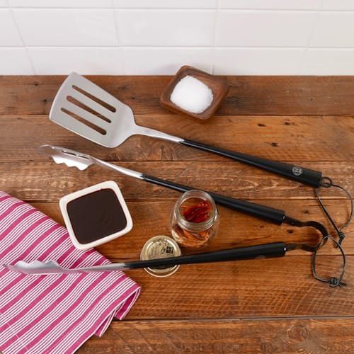 laydown image of Carbon 6 2 Pc. Grill Set