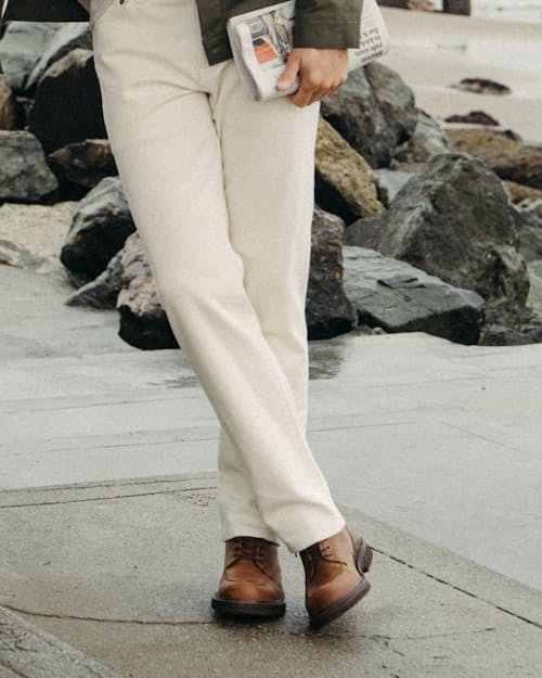 lifestyle image of Teoflex Moc Toe Boot