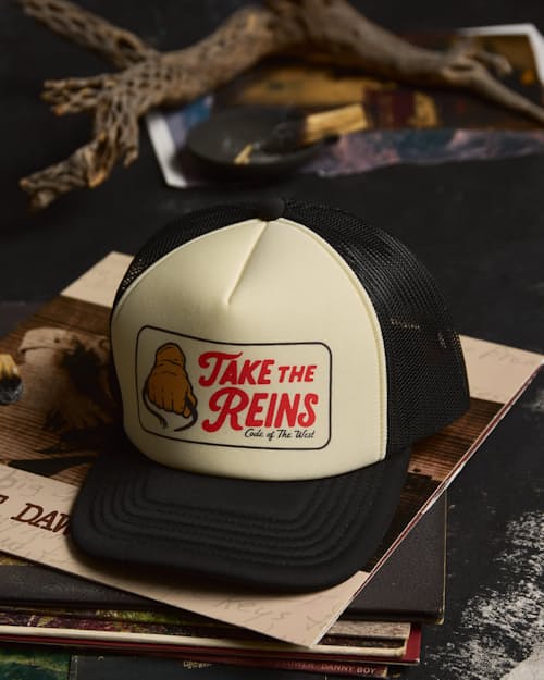 lifestyle image of Code of the West Foam Trucker