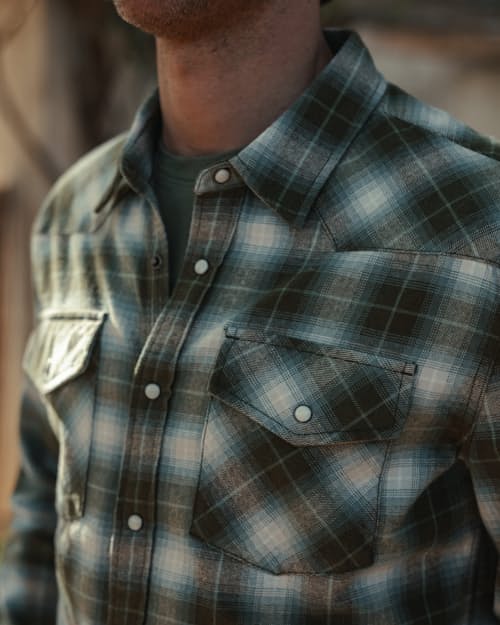 lifestyle image of Cotton Western Shirt
